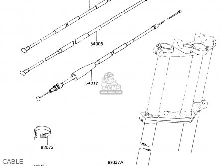 CABLE - KX60-A1 1983 A1/A2