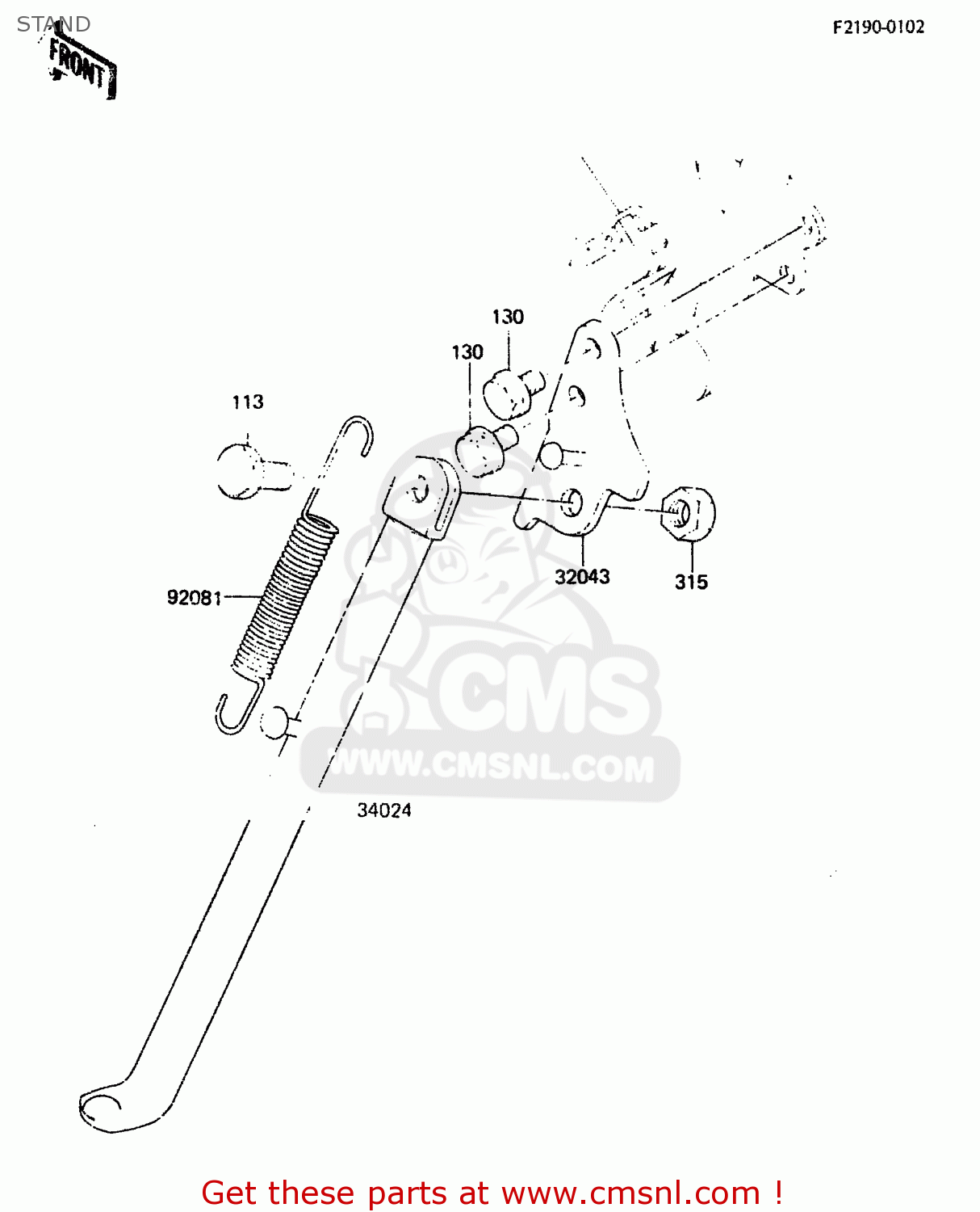 STAND KX60-A2 1984 A1/A2