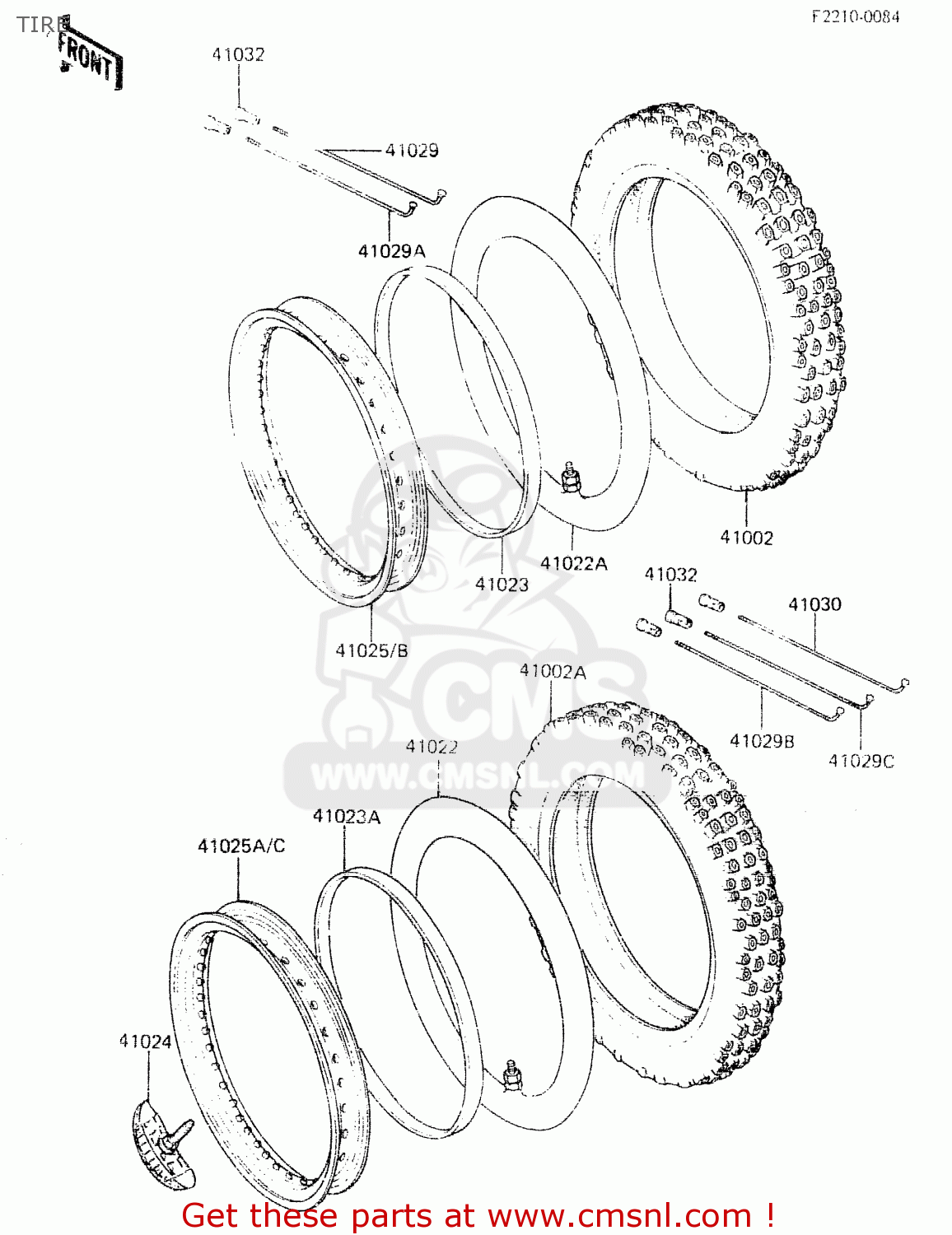 TIRE KX60-A2 1984 A1/A2