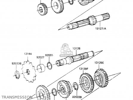 TRANSMISSION - KX60-A2 1984 A1/A2