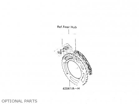 OPTIONAL PARTS - KX60-A2 1984 A1/A2