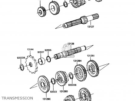 TRANSMISSION - KX60-B1 1985 USA
