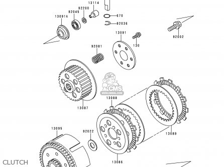 CLUTCH - KX60-B12 1996 EUROPE AS