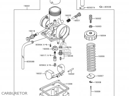 CARBURETOR - KX60-B13 1997 EUROPE AS