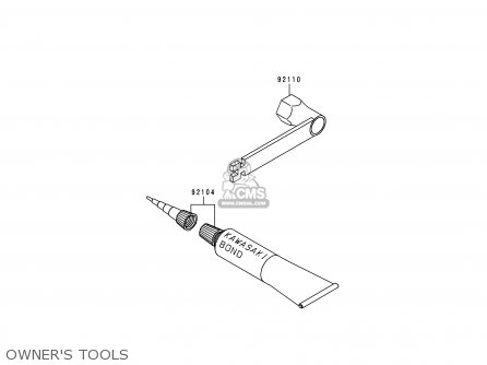 OWNER'S TOOLS - KX60-B15 1999 EUROPE AS