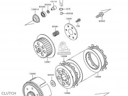 CLUTCH - KX60-B15 1999 USA CANADA