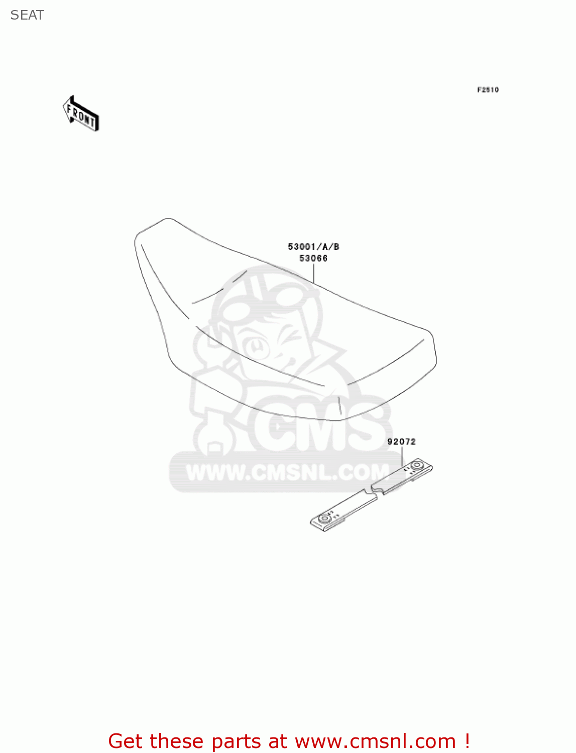 SEAT KX60-B17 KX60 2001 USA CANADA