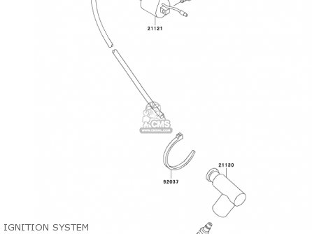 IGNITION SYSTEM - KX60-B17 KX60 2001 USA CANADA
