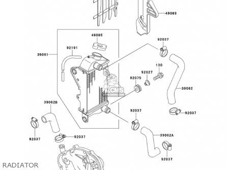 RADIATOR - KX60-B17 KX60 2001 USA CANADA