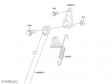 STAND(S) - KX60-B18 KX60 2002 USA CANADA