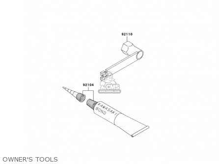 OWNER'S TOOLS - KX60-B18 KX60 2002 USA CANADA