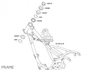 FRAME - KX60-B19 KX60 2003 USA CANADA