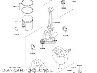 CRANKSHAFT/PISTON(S) - KX60-B19 KX60 2003 USA CANADA