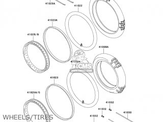 WHEELS/TIRES - KX60-B19 KX60 2003 USA CANADA