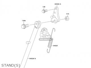STAND(S) - KX60-B19 KX60 2003 USA CANADA