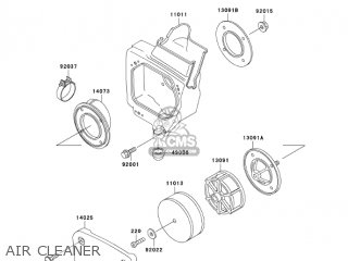AIR CLEANER - KX60-B19 KX60 2003 USA CANADA