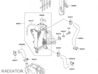 RADIATOR - KX60-B19 KX60 2003 USA CANADA