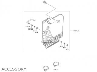 ACCESSORY - KX60-B19 KX60 2003 USA CANADA