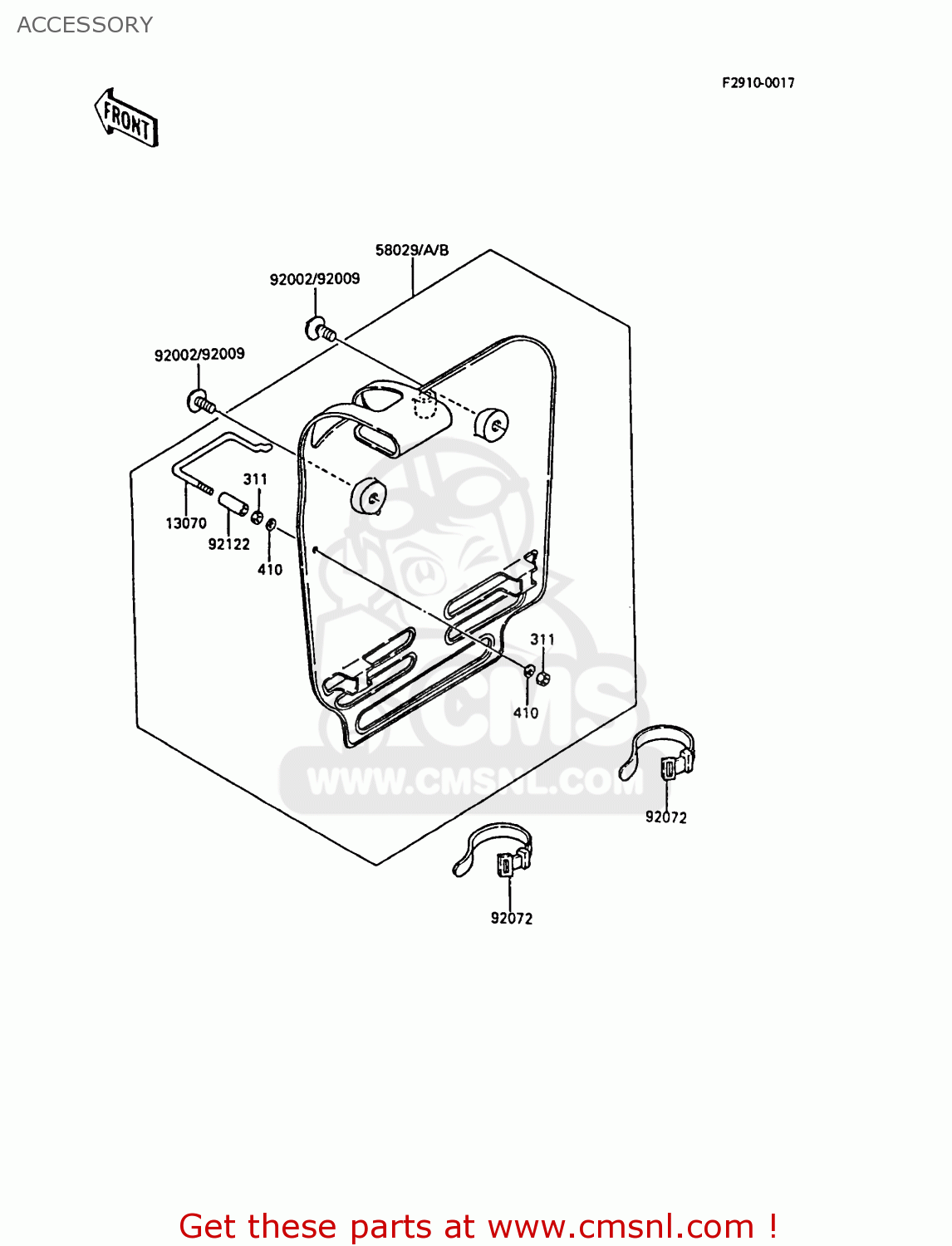 ACCESSORY KX60-B3 1987 UNITED KINGDOM