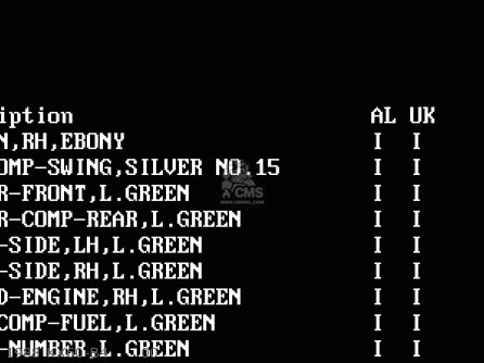 1988 KX60-B4      00 - KX60-B3 1987 UNITED KINGDOM