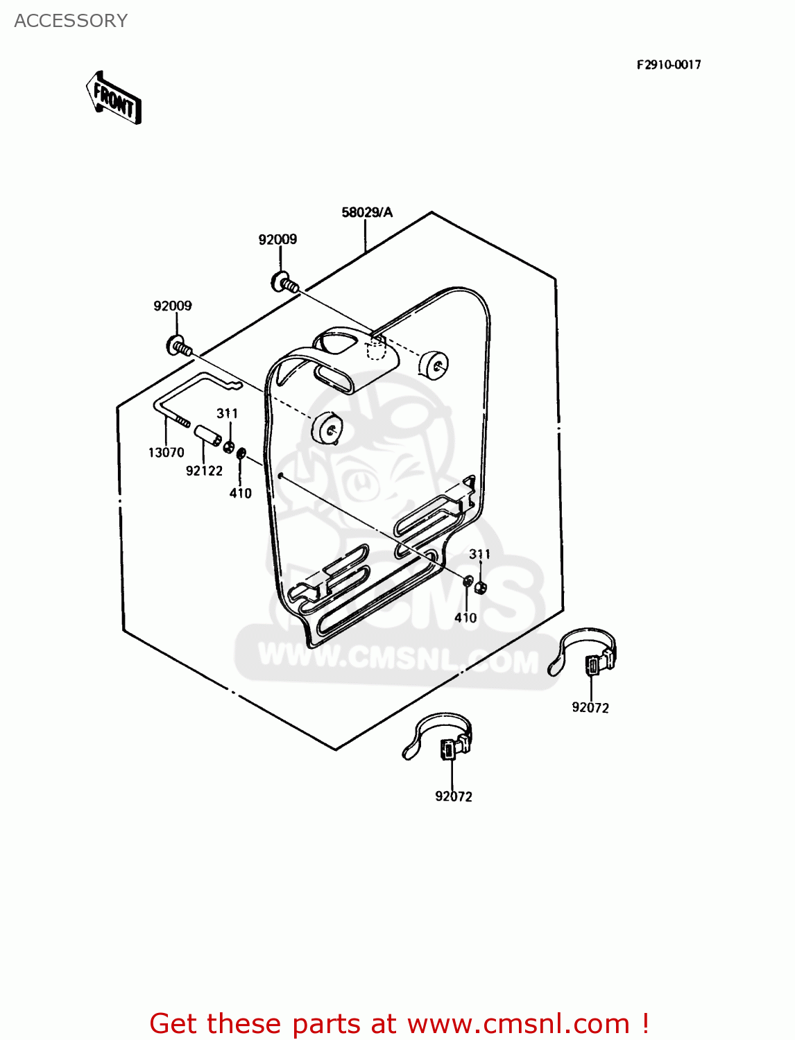 ACCESSORY KX60-B3 1987 USA