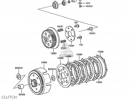 CLUTCH - KX60-B4 1988 UNITED KINGDOM