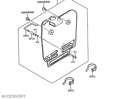 ACCESSORY - KX60-B4 1988 UNITED KINGDOM