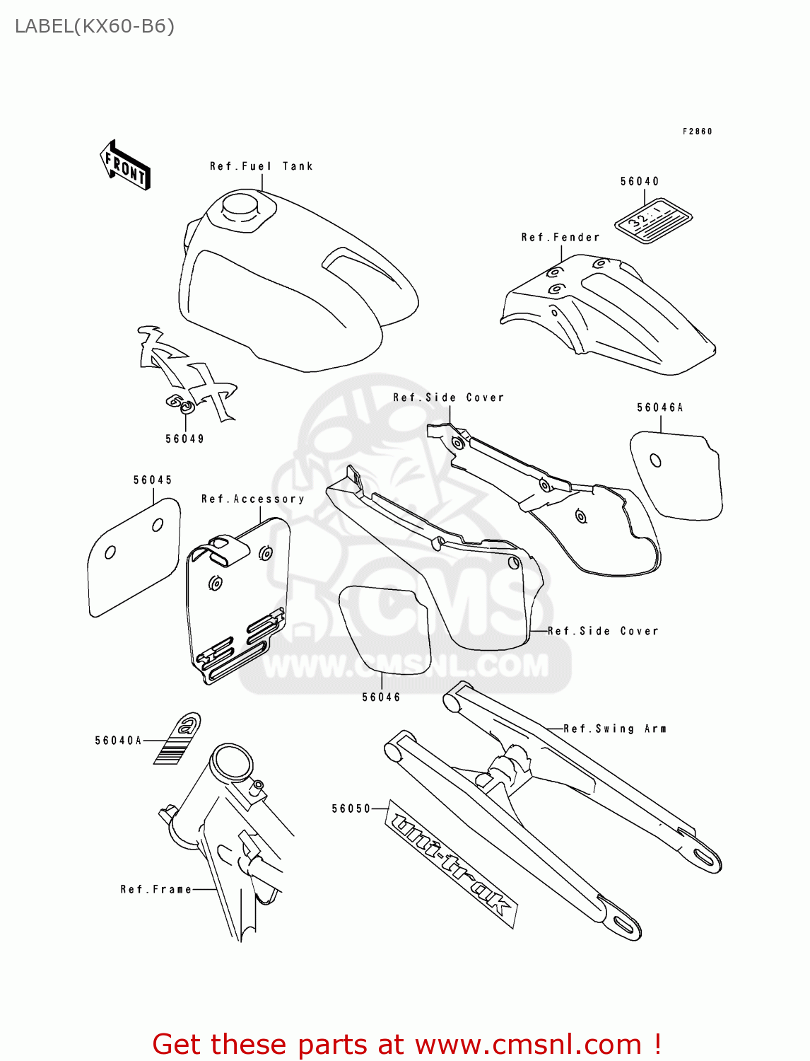 LABEL(KX60-B6) KX60-B6 1990 UNITED KINGDOM AL AS