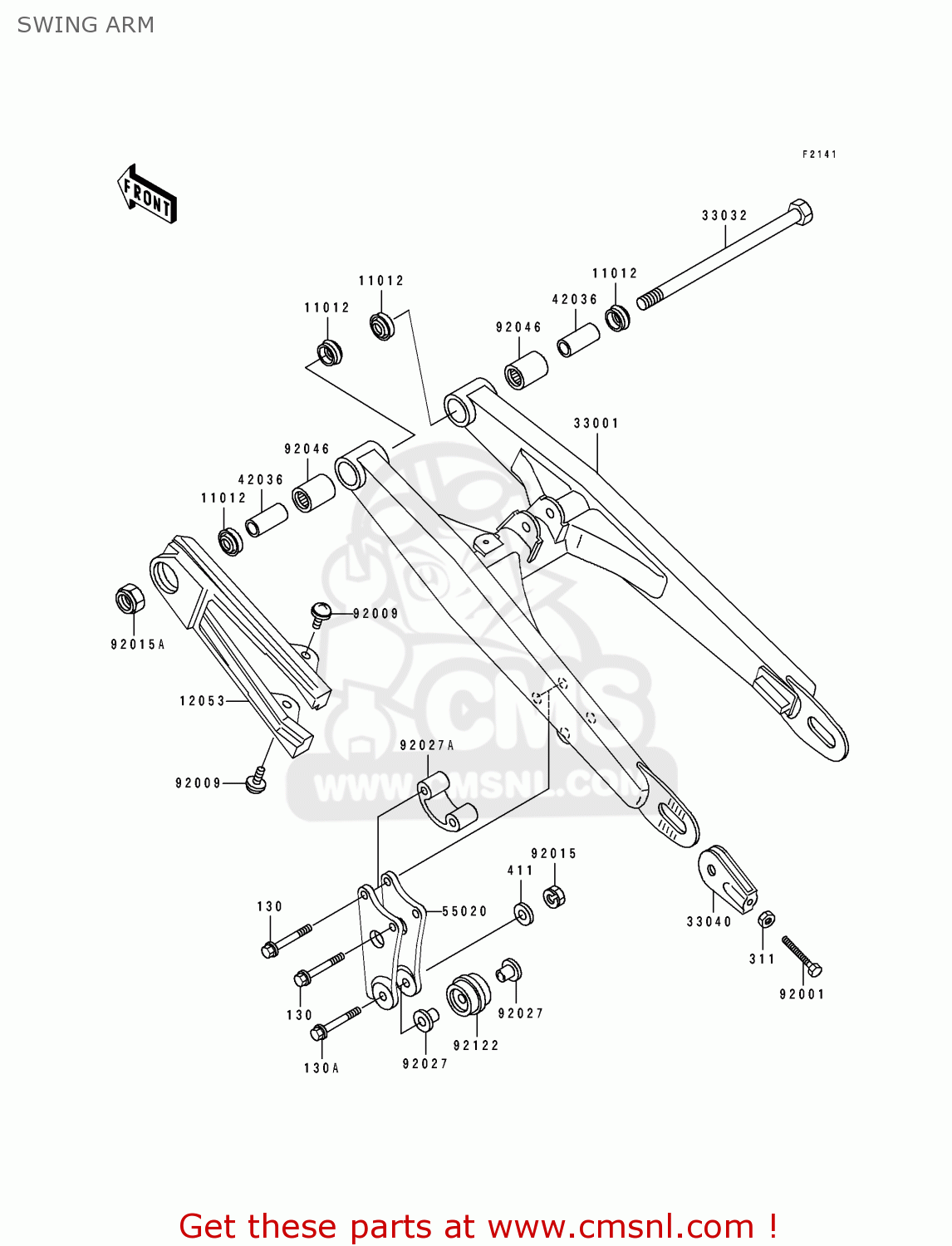 SWING ARM KX60-B7 1991 USA