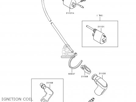 IGNITION COIL - KX60-B9 1993 USA CANADA