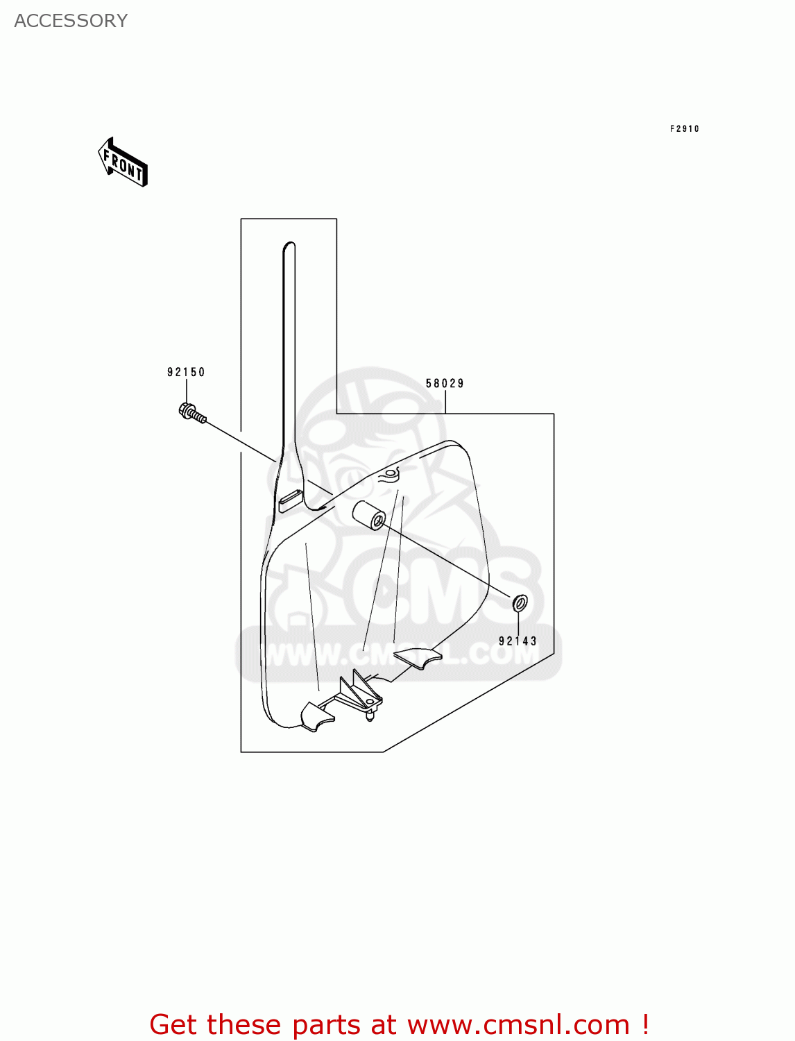 ACCESSORY KX65-A1 2000 EUROPE AS