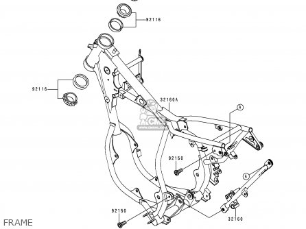 FRAME - KX65-A1 2000 EUROPE AS