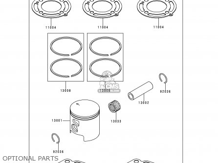 OPTIONAL PARTS - KX65-A1 2000 EUROPE AS