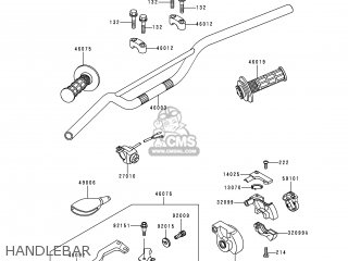 HANDLEBAR - KX65-A1 2000 USA CANADA