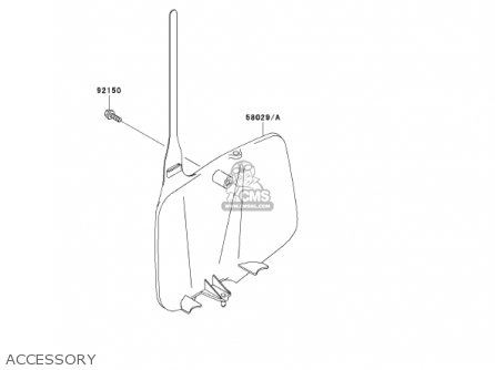 ACCESSORY - KX65-A3 KX65 2002 USA CANADA