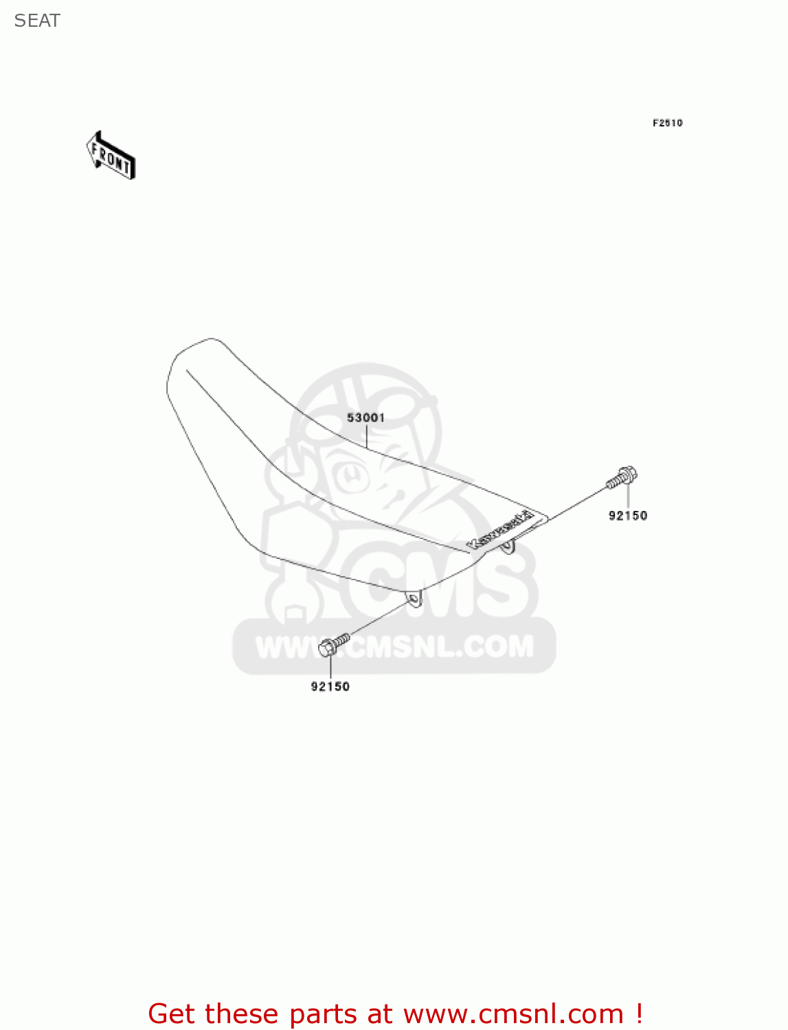 SEAT KX65-A4 KX65 2003 USA CANADA