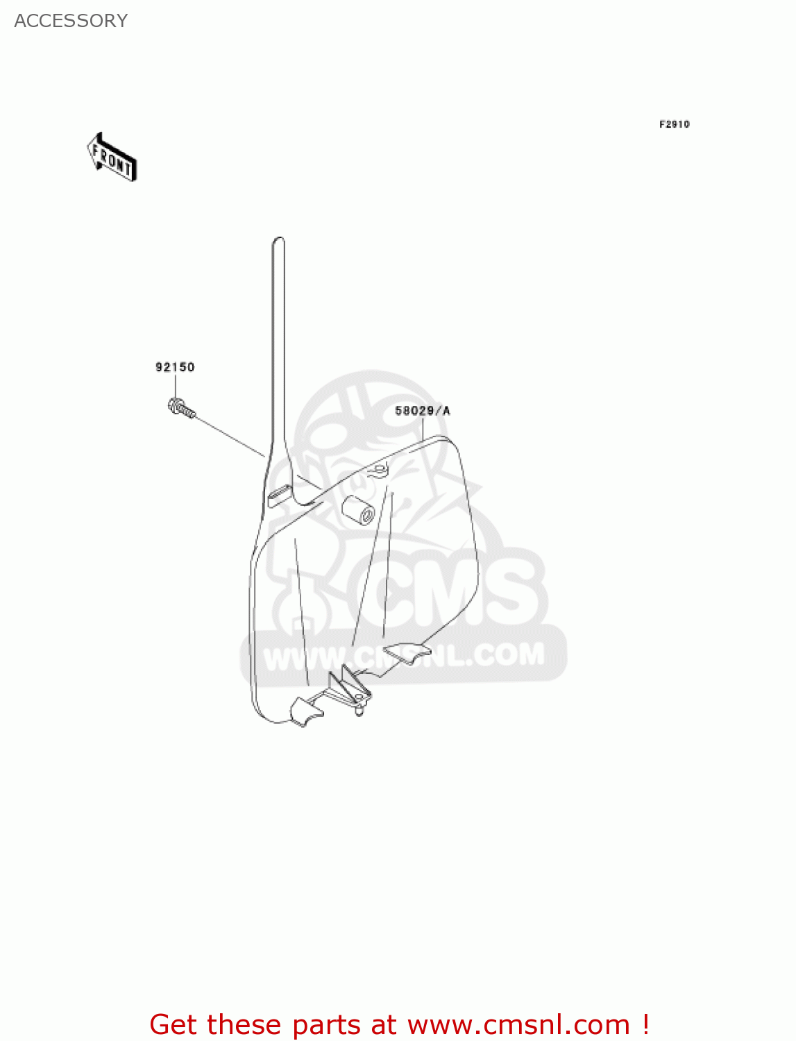 ACCESSORY KX65-A5 KX65 2004 USA CANADA