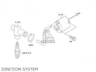 IGNITION SYSTEM - KX65-A5 KX65 2004 USA CANADA