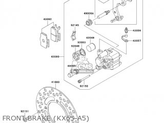FRONT BRAKE (KX65-A5) - KX65-A5 KX65 2004 USA CANADA