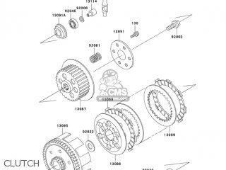 CLUTCH - KX65-A5 KX65 2004 USA CANADA