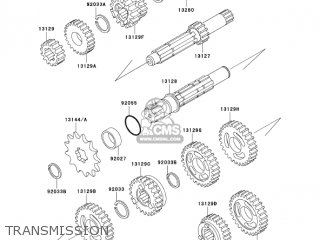 TRANSMISSION - KX65-A5 KX65 2004 USA CANADA