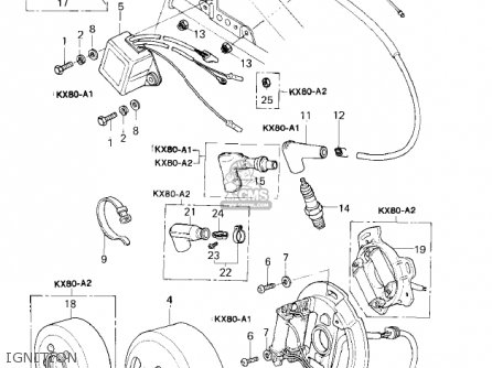IGNITION - KX80-A2 KX80 1980
