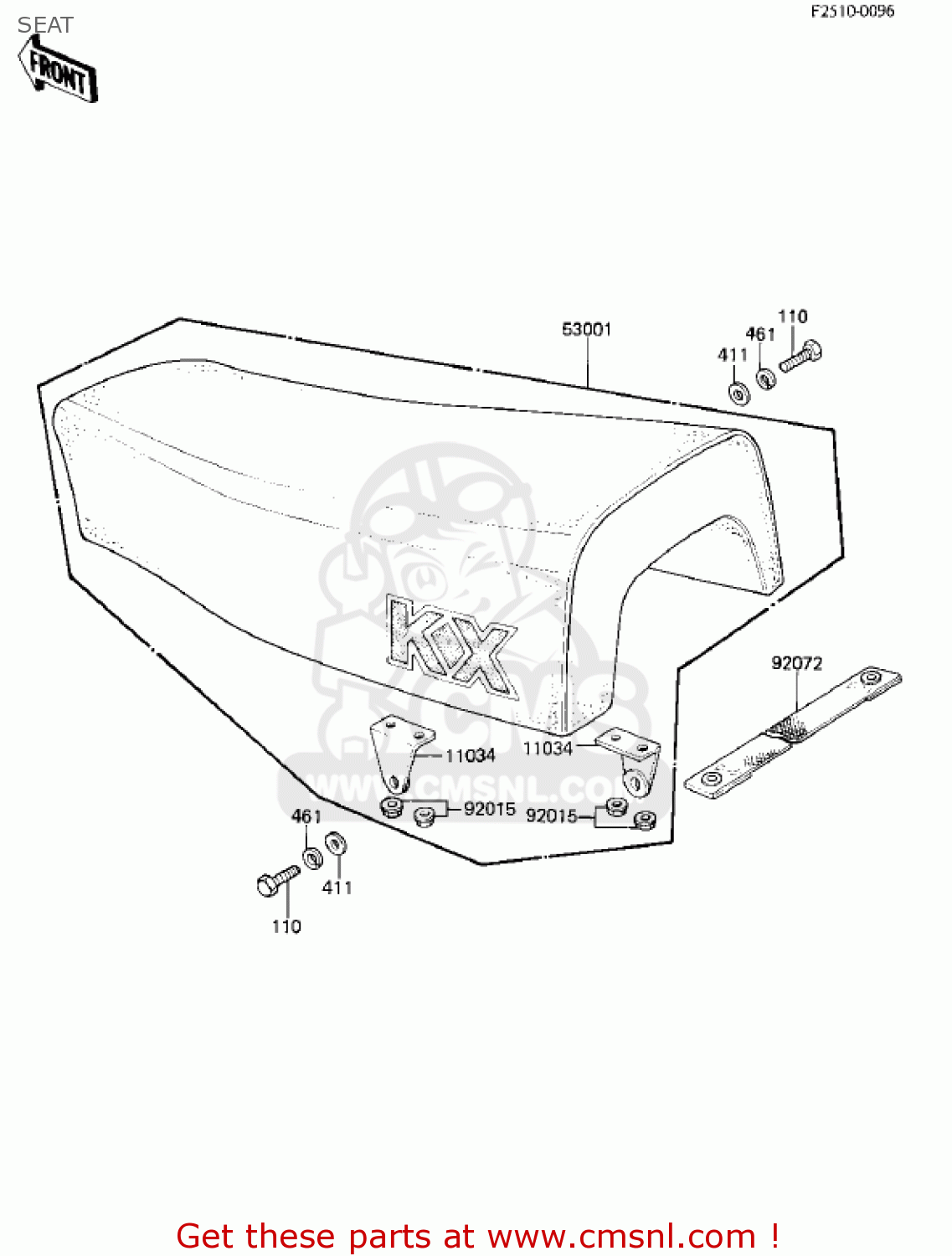 SEAT KX80-C1 KX80 1981 USA CANADA