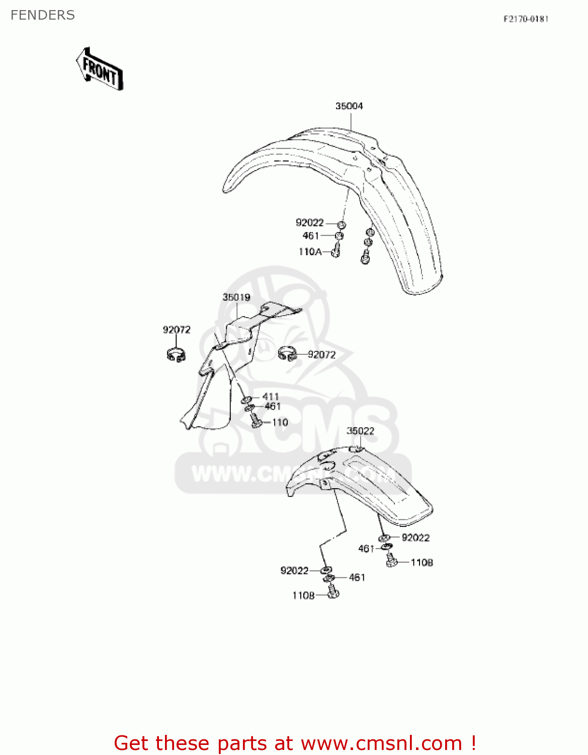FENDERS KX80-E1 KX80 1983 USA CANADA