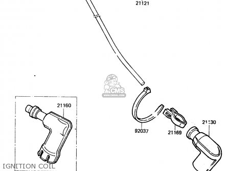 IGNITION COIL - KX80-E2 1984 USA CANADA UK AL