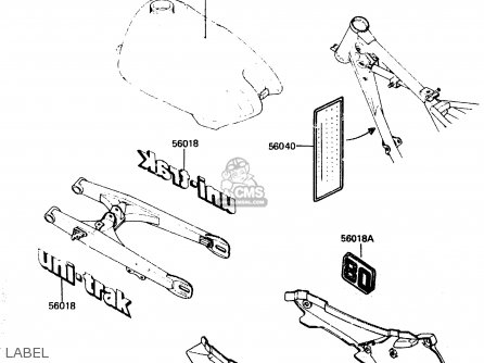 LABEL - KX80-E2 1984 USA CANADA UK AL
