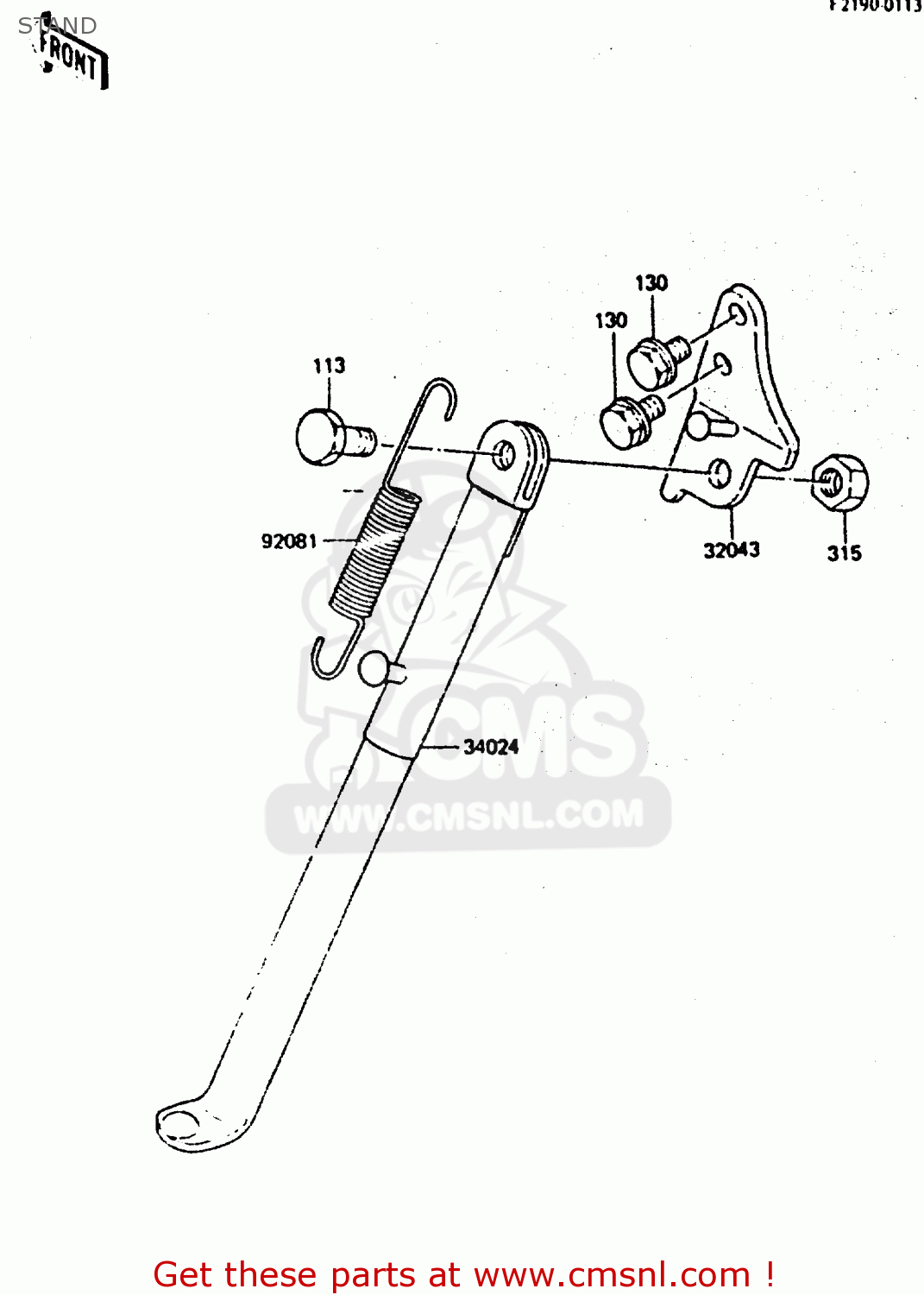 STAND KX80-E3 1985 UNITED KINGDOM AL