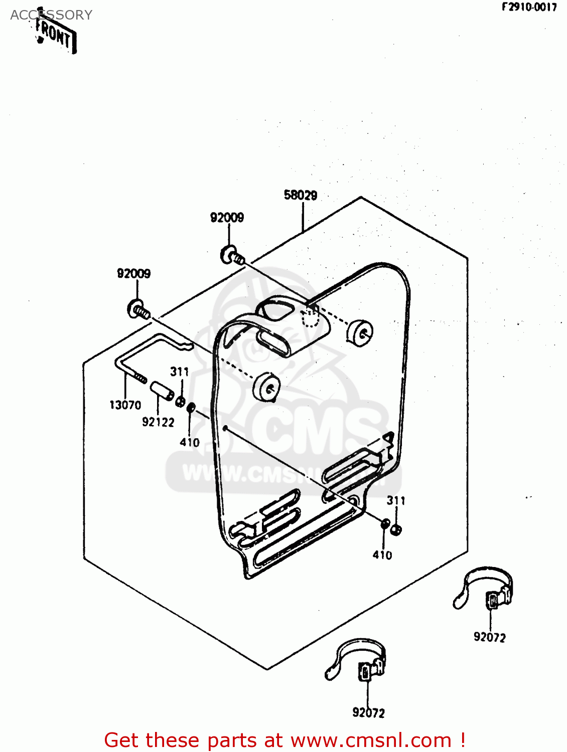 ACCESSORY KX80-E3 1985 UNITED KINGDOM AL