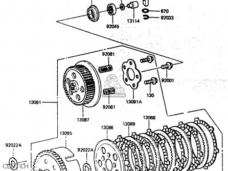 CLUTCH - KX80-E3 1985 UNITED KINGDOM AL