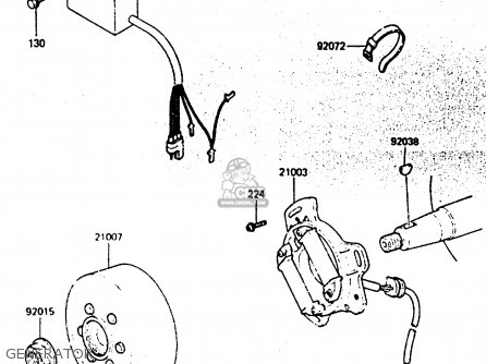GENERATOR - KX80-E3 1985 UNITED KINGDOM AL